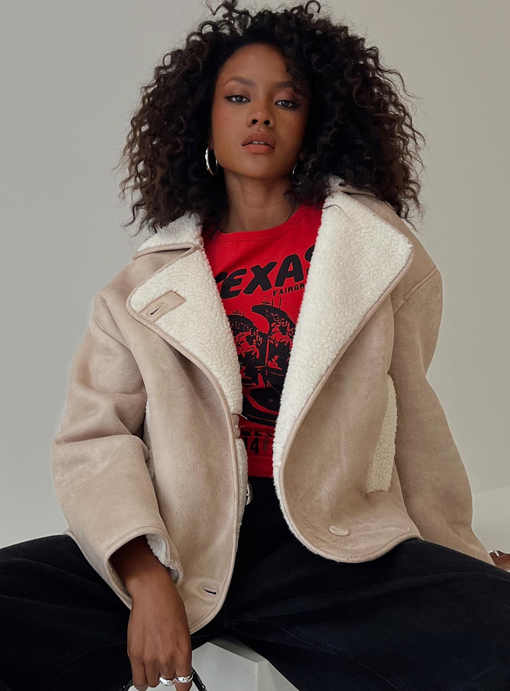 Chaqueta Baxley beige