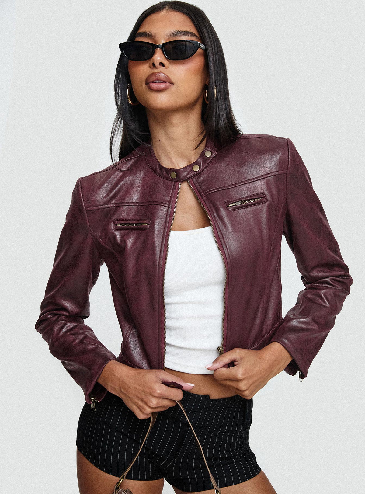 Chaqueta Anfield burdeos