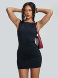 Vestido corto Wakefield negro