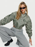 Chaqueta Bomber Thalya Verde