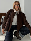 Chaqueta de trabajo Soraia marrón