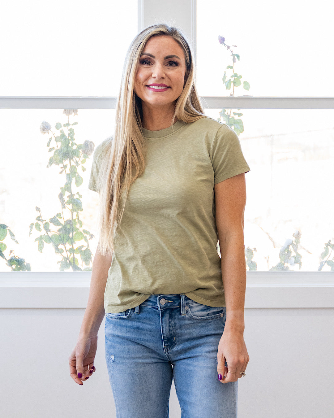 Blusa de manga corta Melinda - Sweet Pea