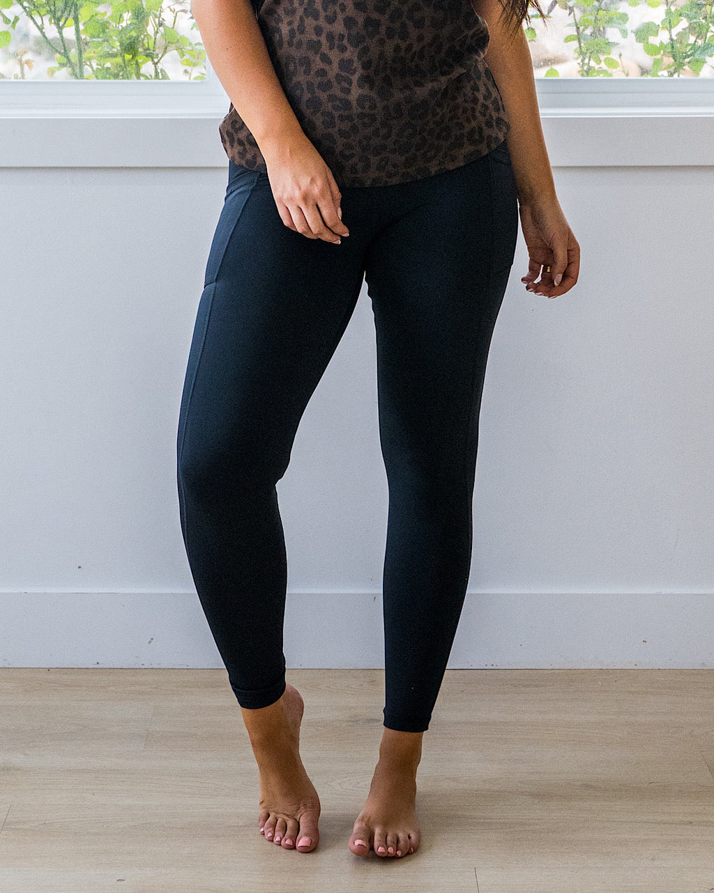 Leggings deportivos Mila - Negro