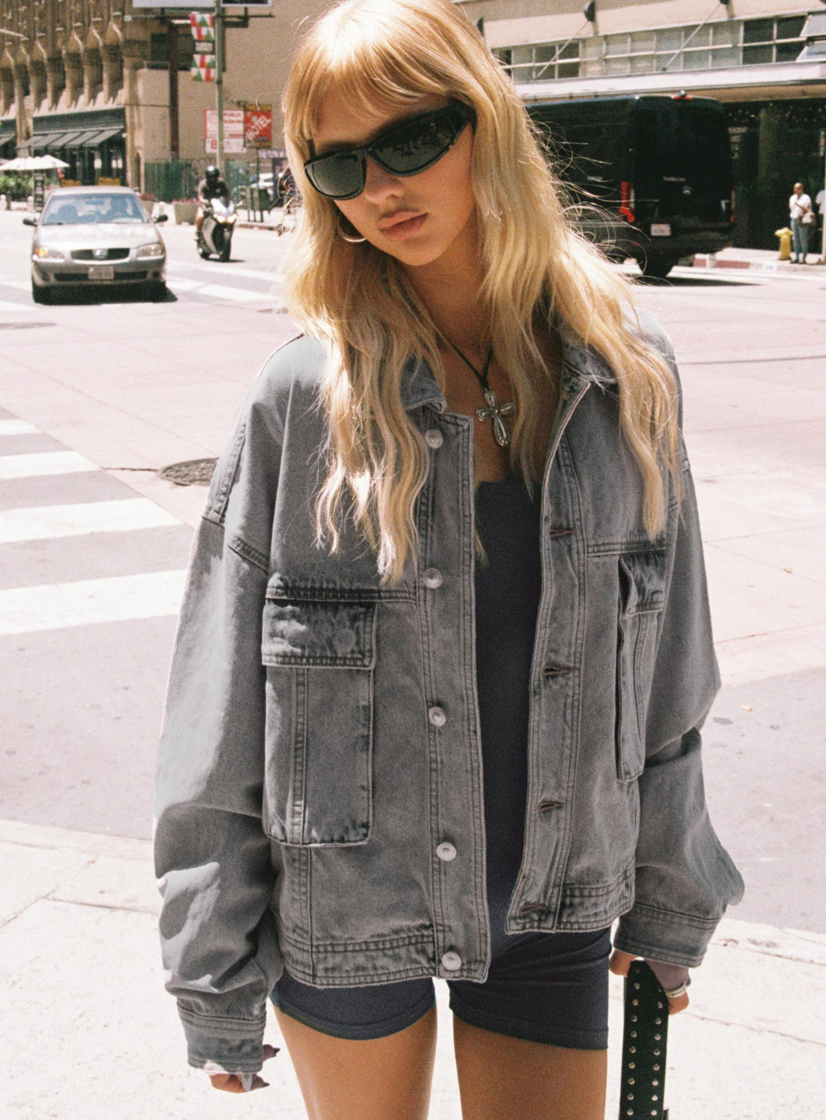 Chaqueta vaquera oversize Kier