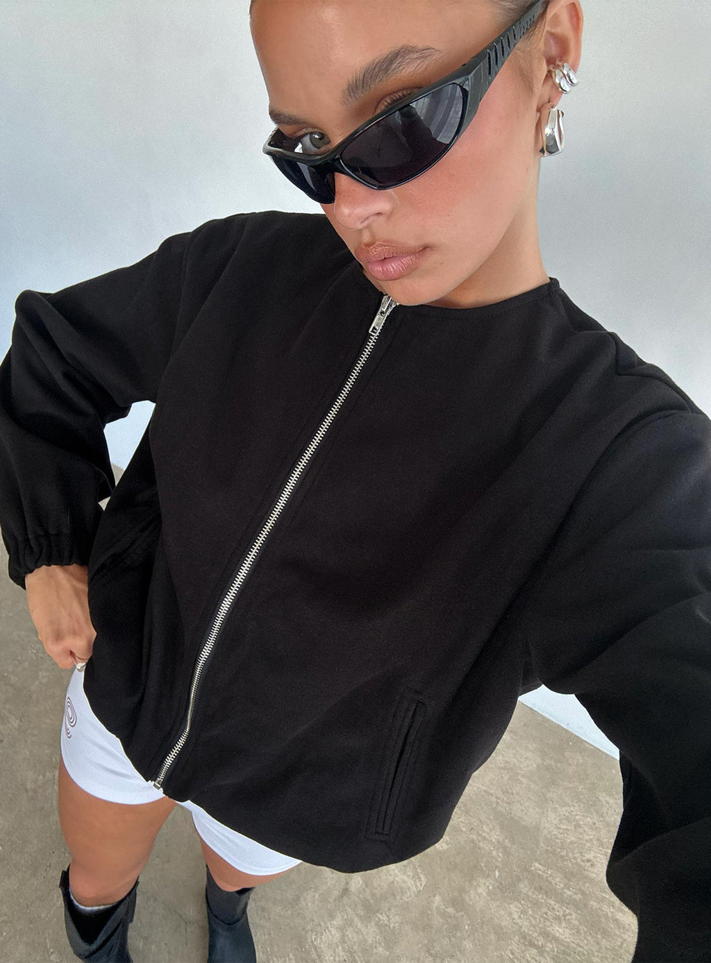 Chaqueta Bomber Grasp Negra