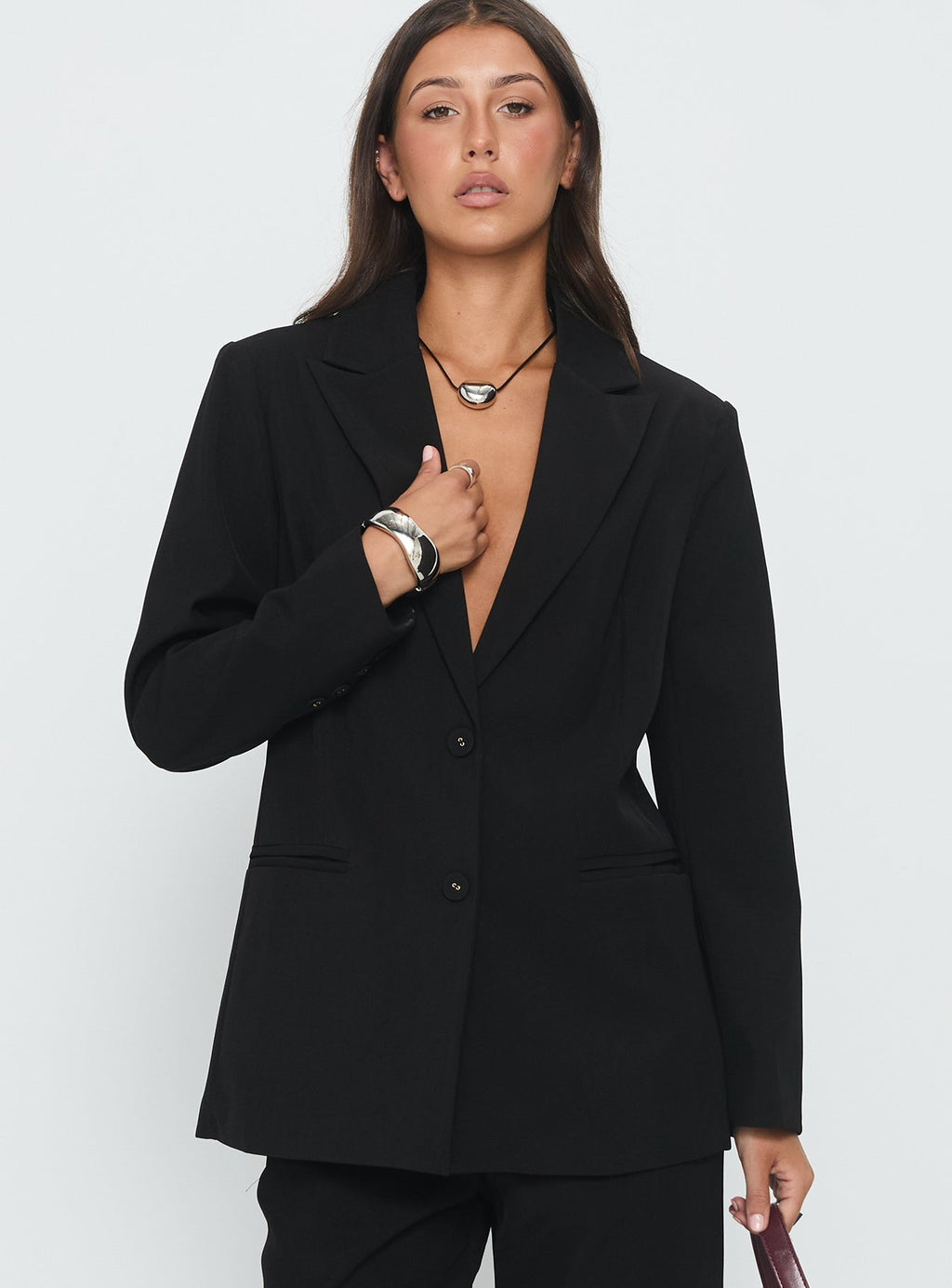 Blazer Oversize Crowd Pleaser Negro