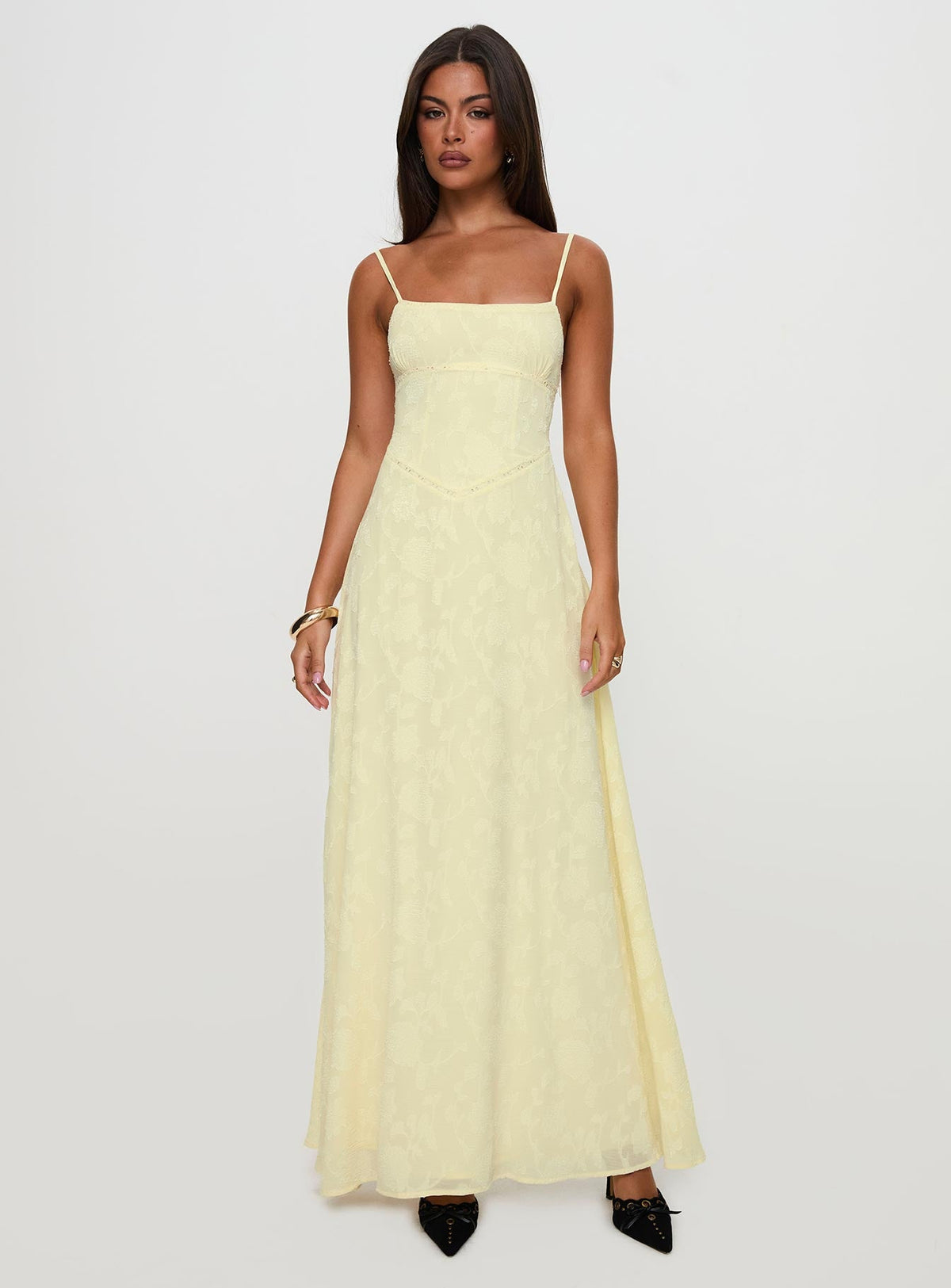 Maxivestido Amarillo del Sur de Francia