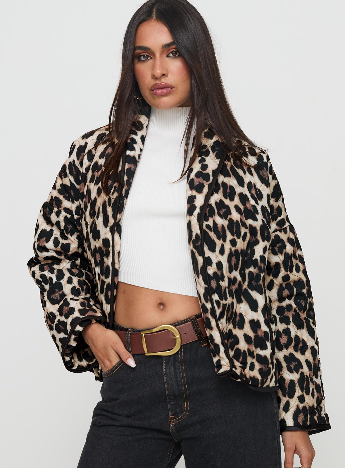 Chaqueta de leopardo One I Want