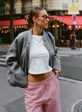 Chaqueta Bomber Stillar Gris