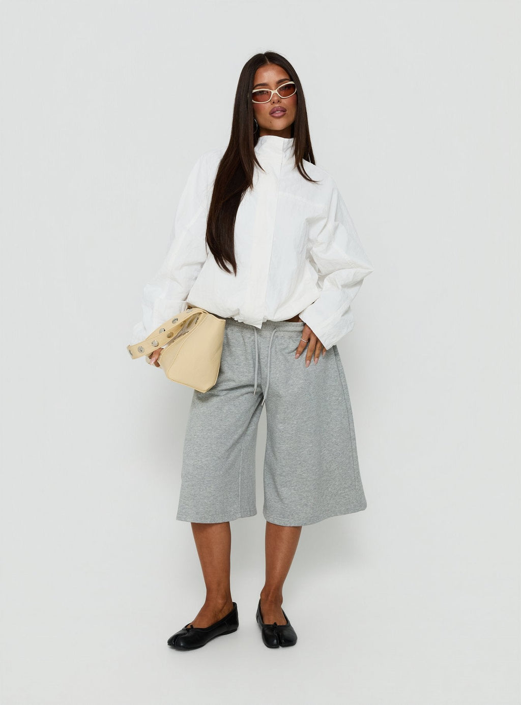 Chaqueta cortavientos Shoreline blanca
