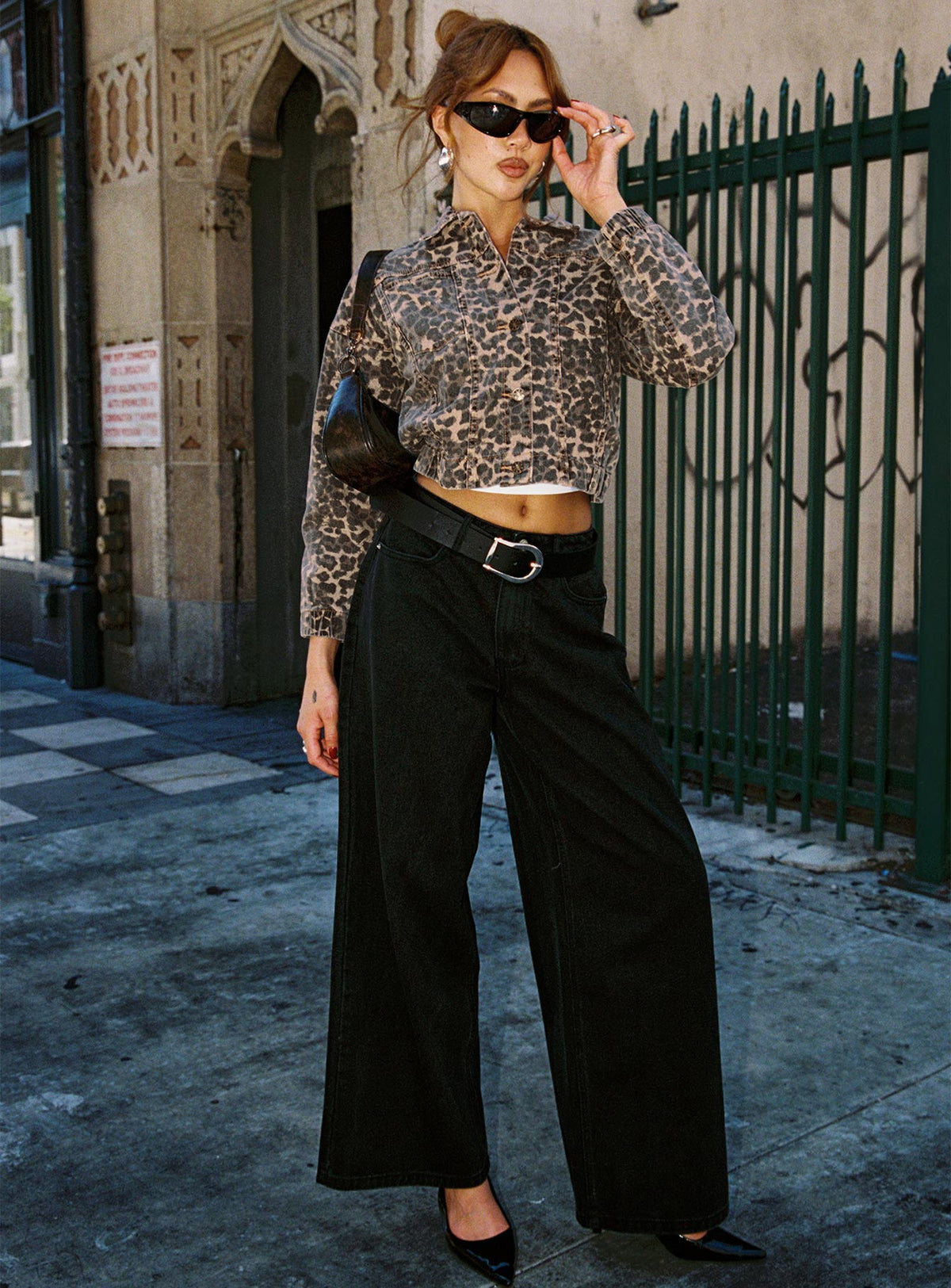 Chaqueta Carmela Leopardo