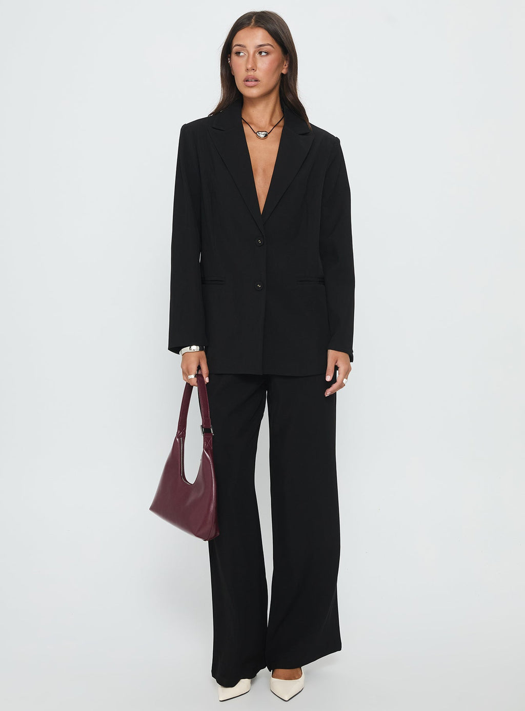 Blazer Oversize Crowd Pleaser Negro