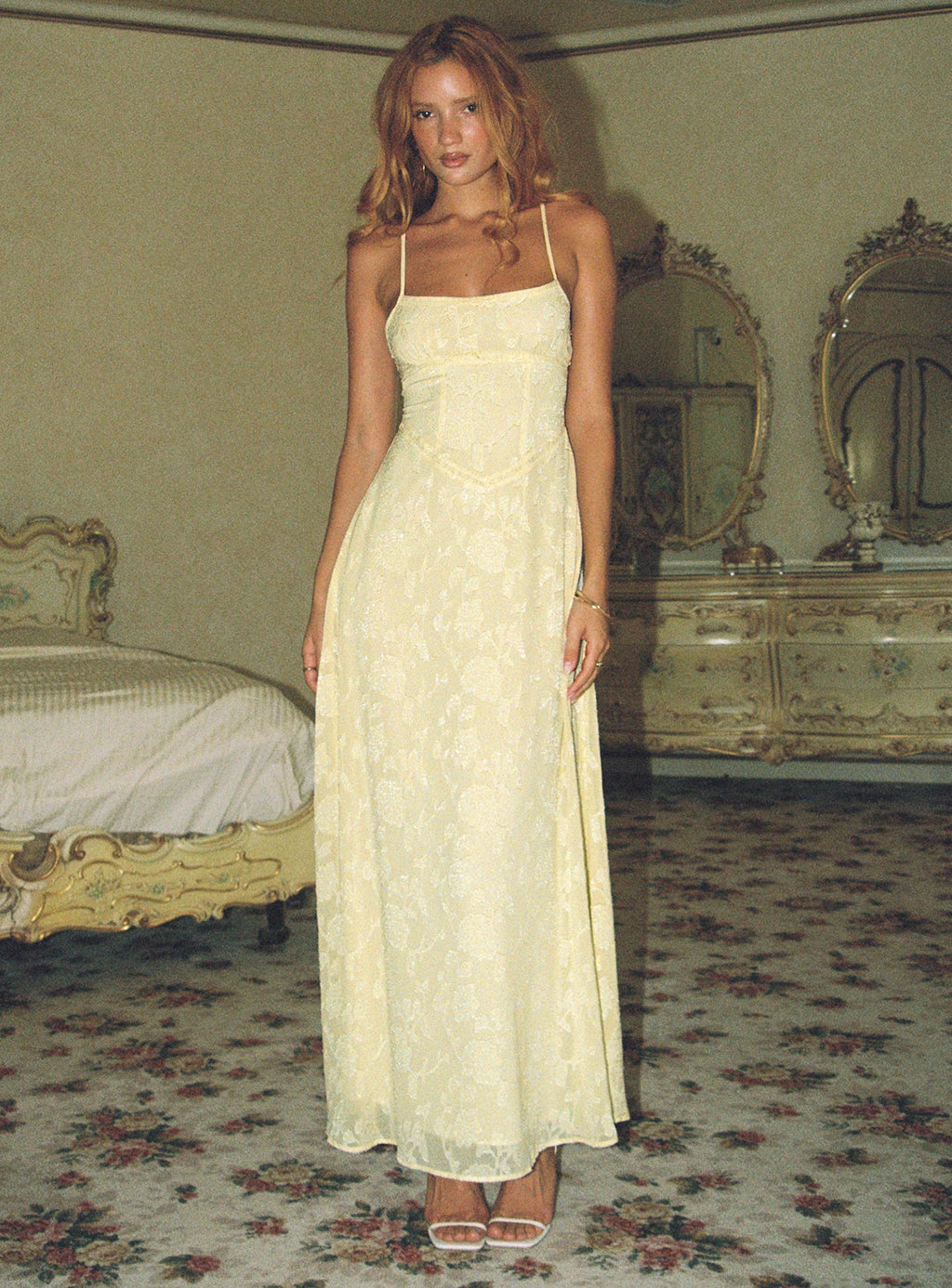 Maxivestido Amarillo del Sur de Francia