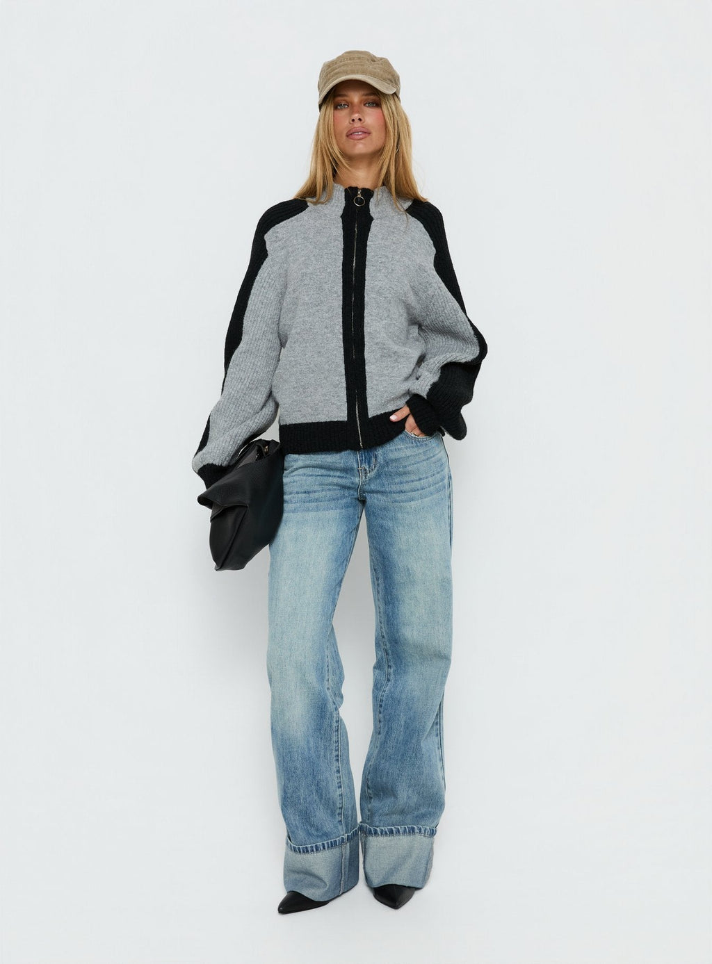 Jersey Asrar Gris / Negro