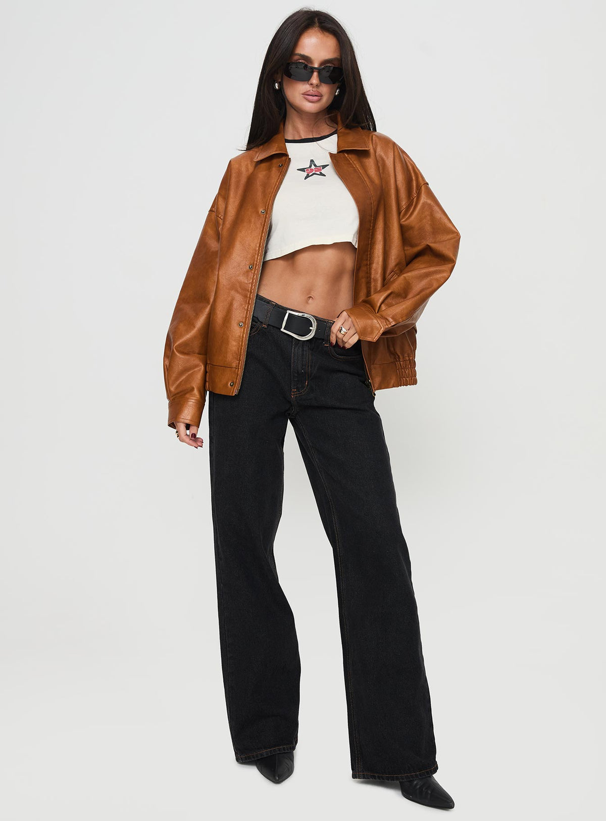 Chaqueta Bomber Kenny Color Canela