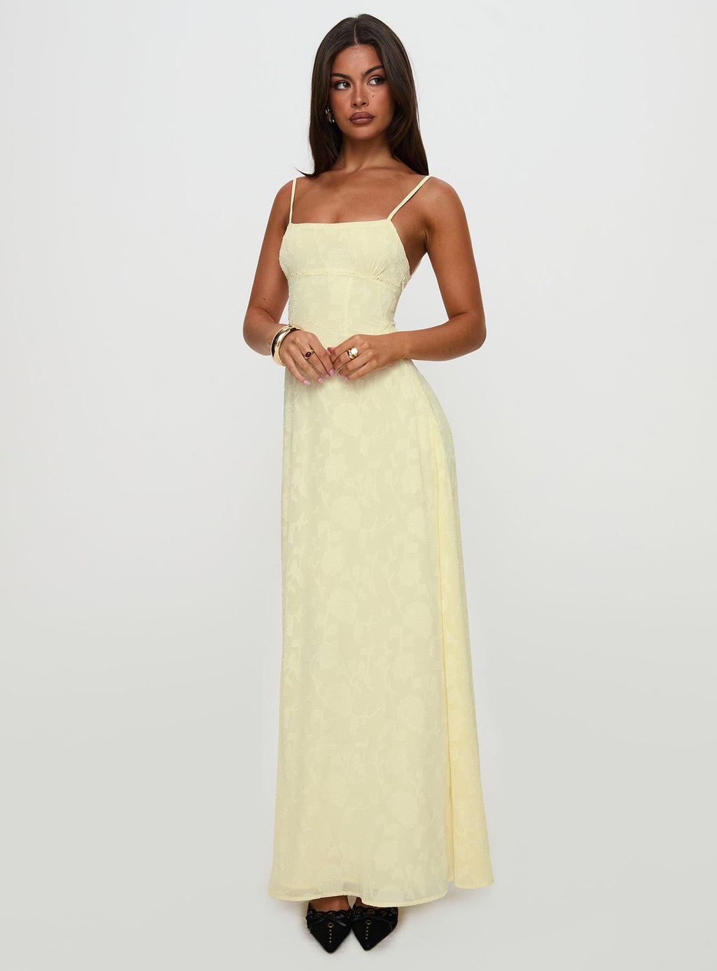 Maxivestido Amarillo del Sur de Francia
