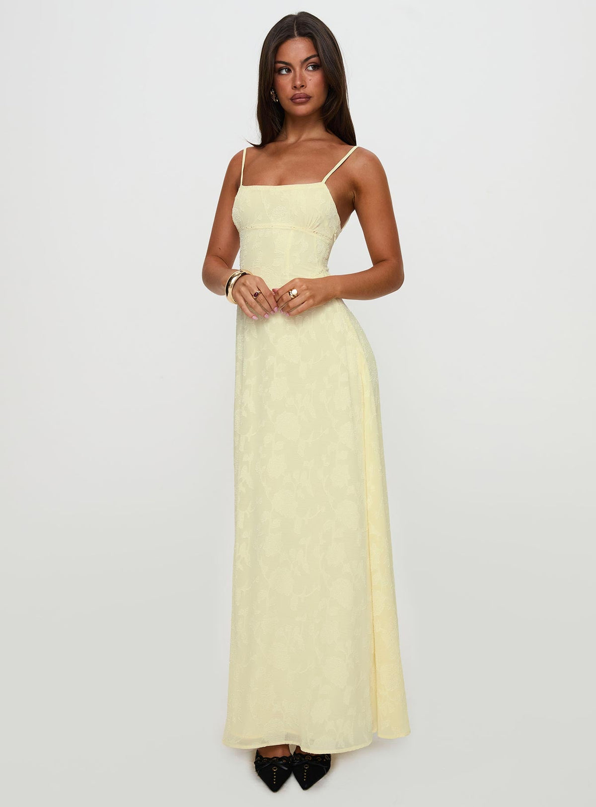 Maxivestido Amarillo del Sur de Francia