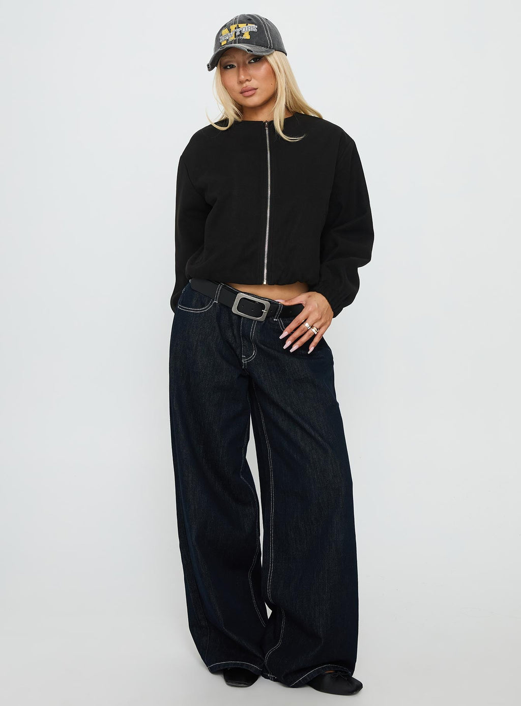Chaqueta Bomber Grasp Negra