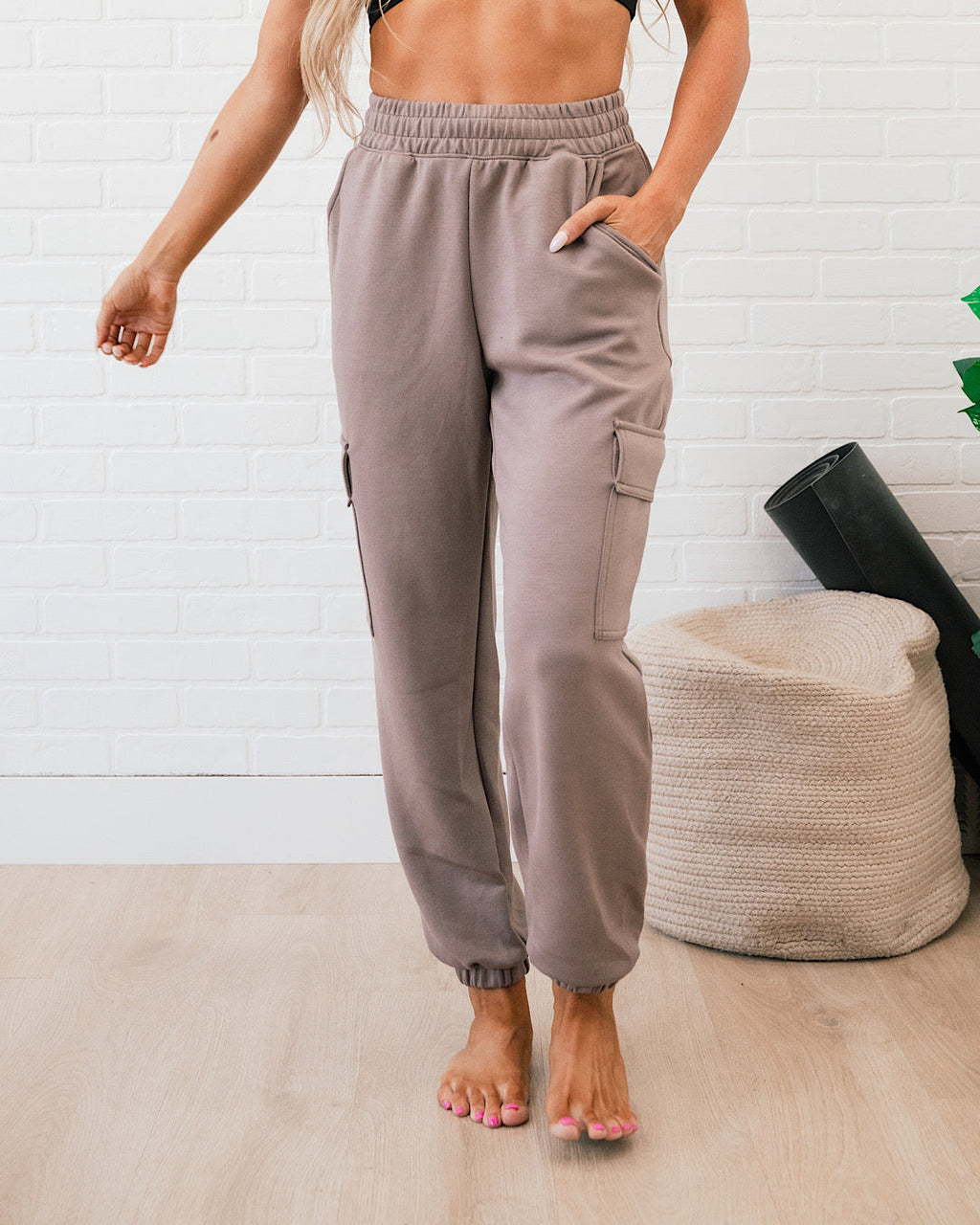 Joggers tipo cargo Rae Mode - Mocha