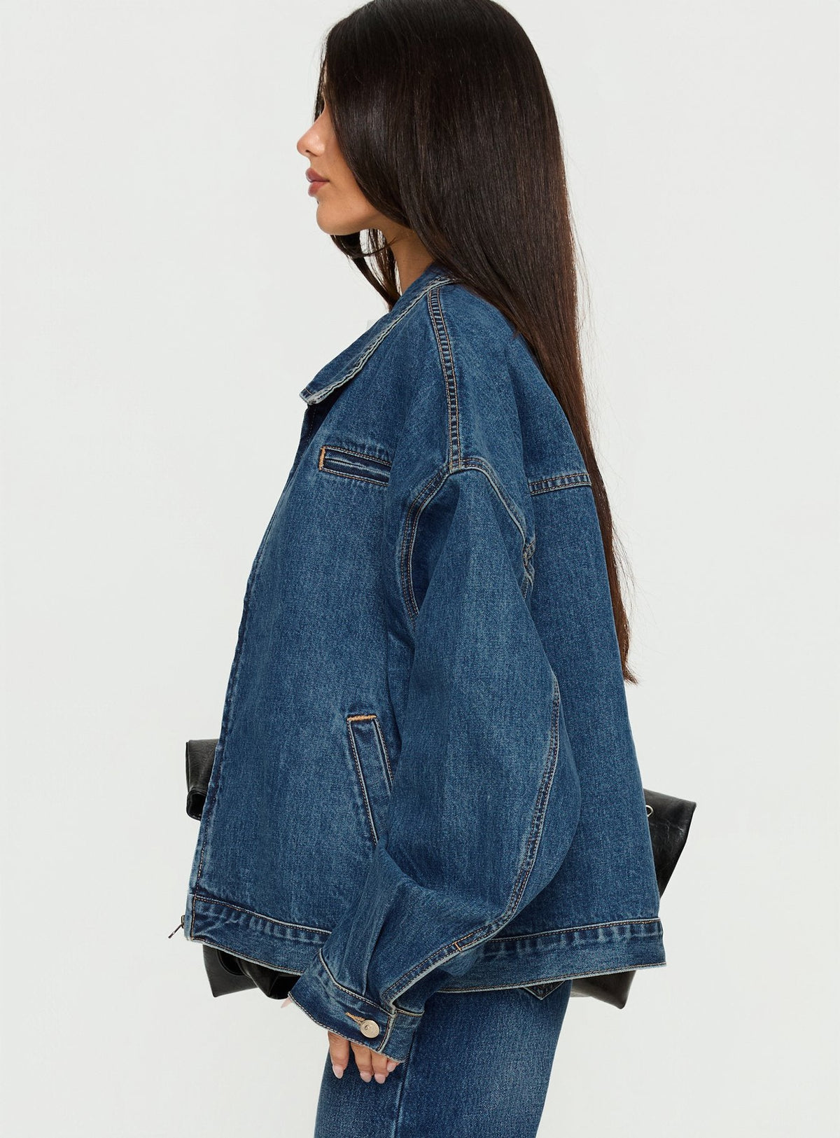 Chaqueta bomber Riina de mezclilla