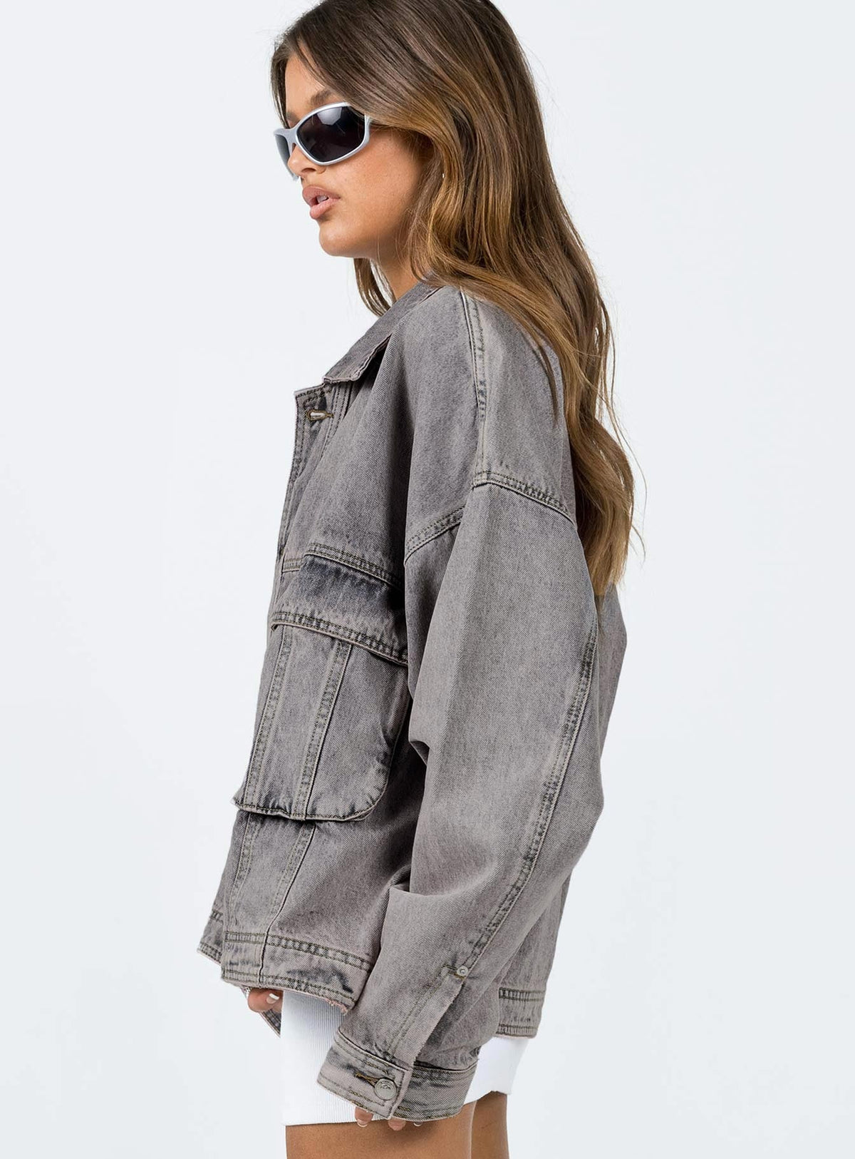 Chaqueta vaquera oversize Kier