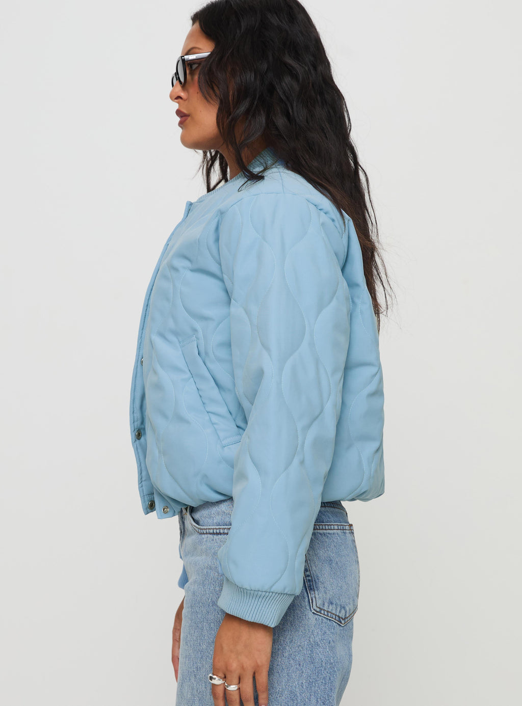 Chaqueta acolchada Qwynne azul