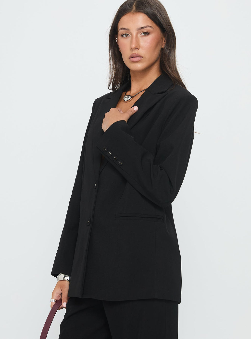 Blazer Oversize Crowd Pleaser Negro