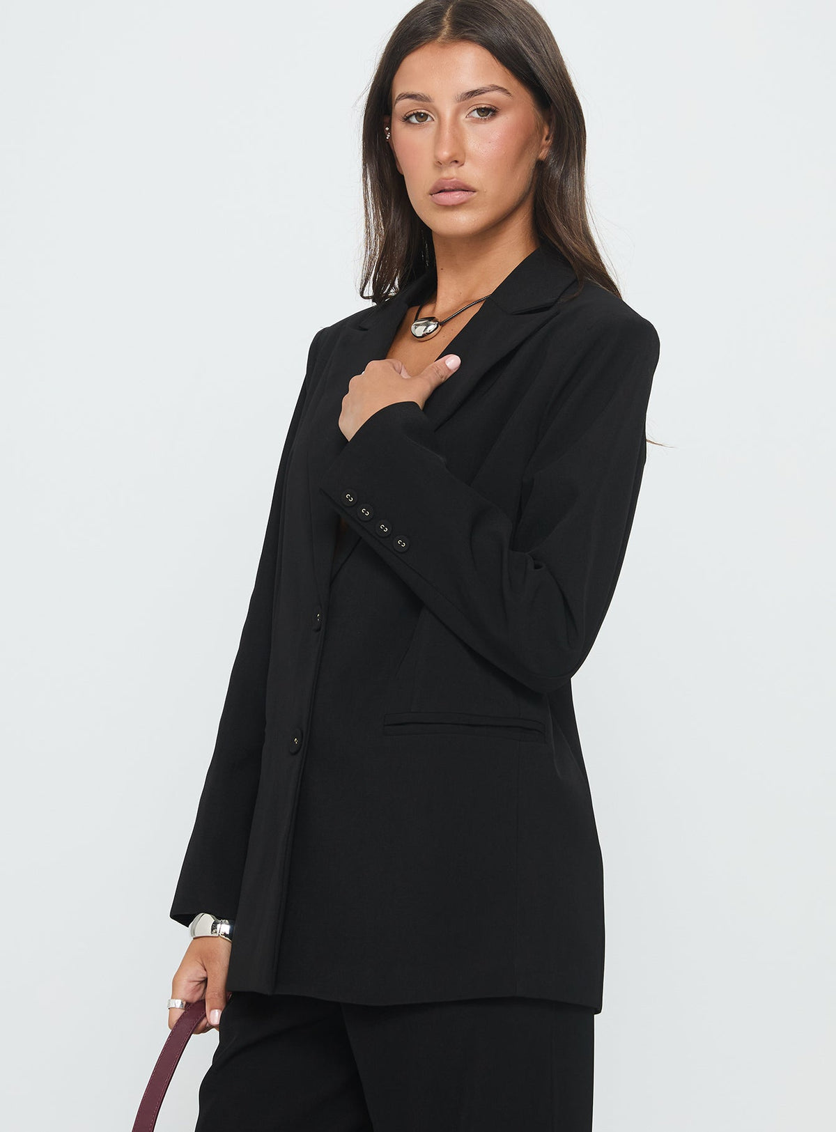Blazer Oversize Crowd Pleaser Negro
