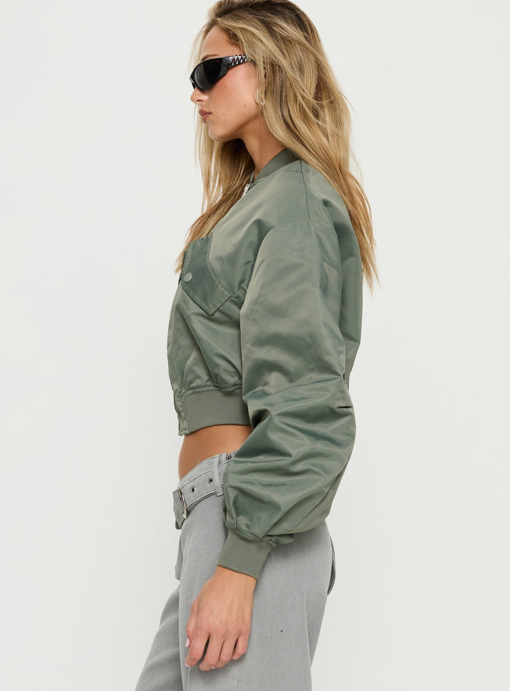 Chaqueta Bomber Thalya Verde