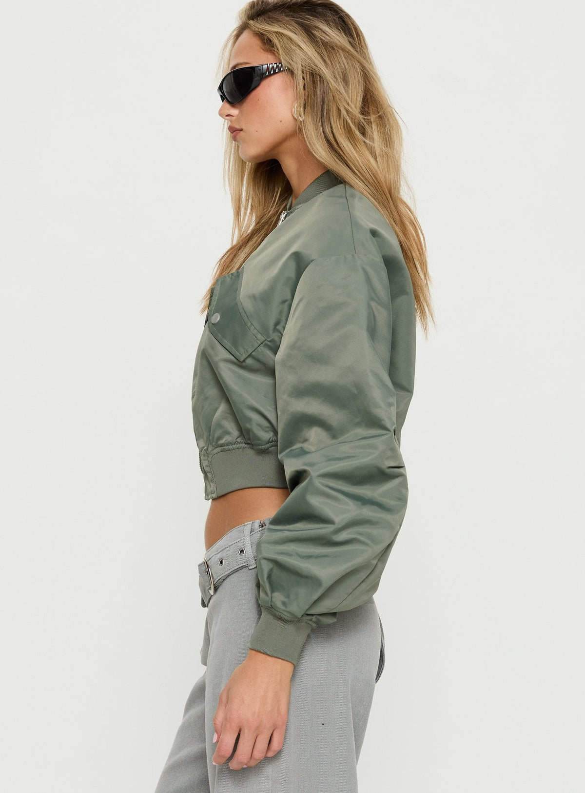 Chaqueta Bomber Thalya Verde