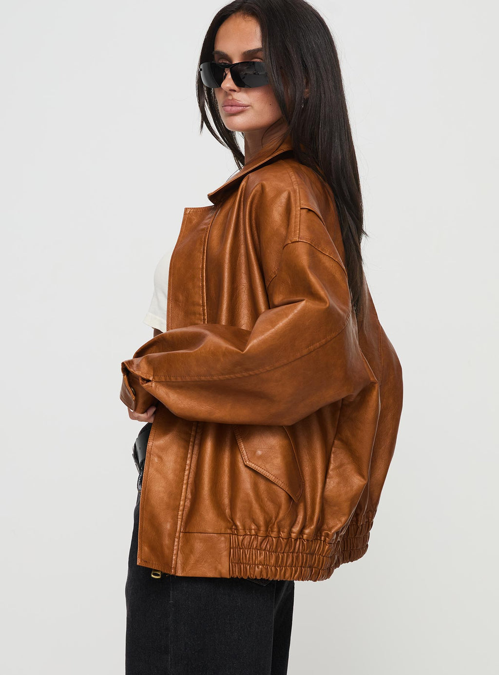 Chaqueta Bomber Kenny Color Canela