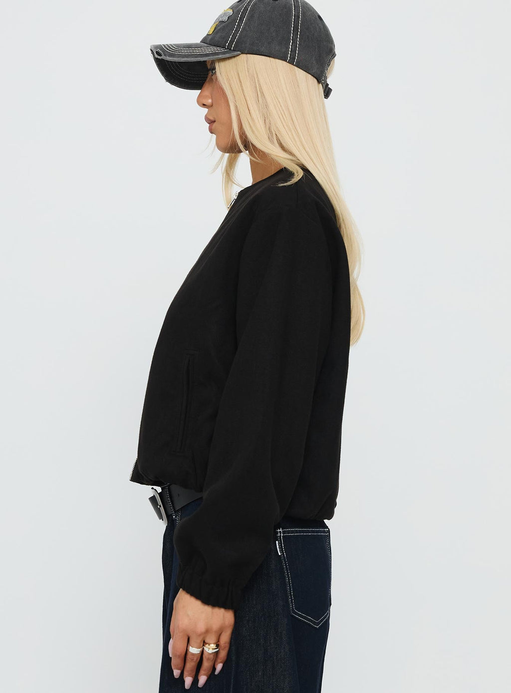 Chaqueta Bomber Grasp Negra