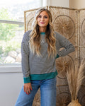 Top a rayas Kaylee - ¡Opciones de color disponibles!