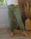 Jeans Jogger Mica Notice Me - Oliva
