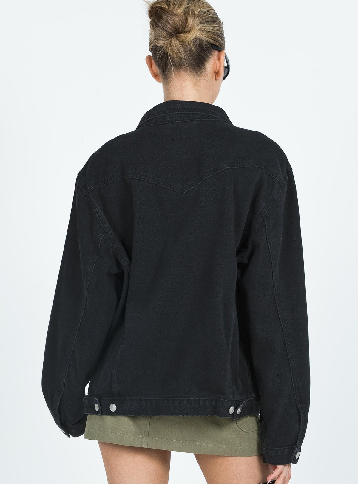 Chaqueta vaquera Phoenix negra