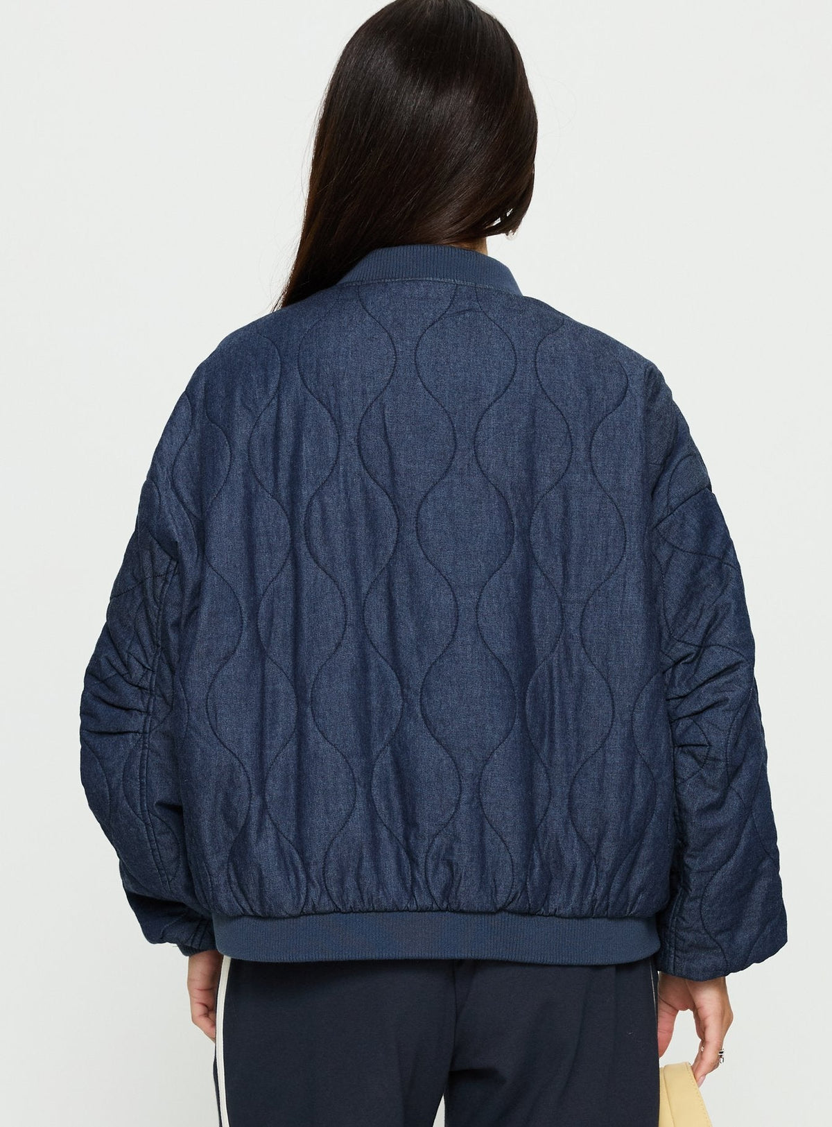 Chaqueta acolchada Stick Season azul marino