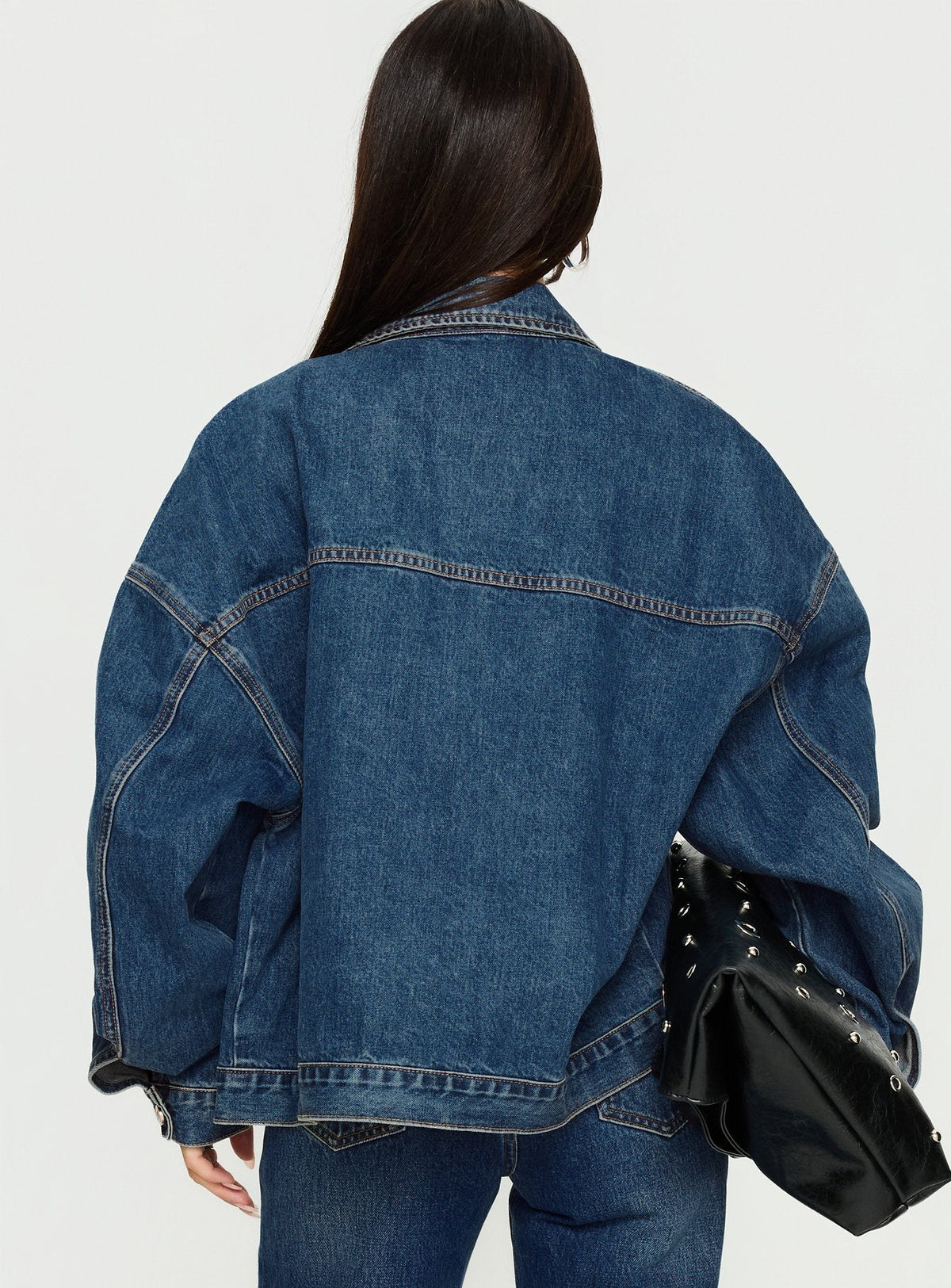Chaqueta bomber Riina de mezclilla
