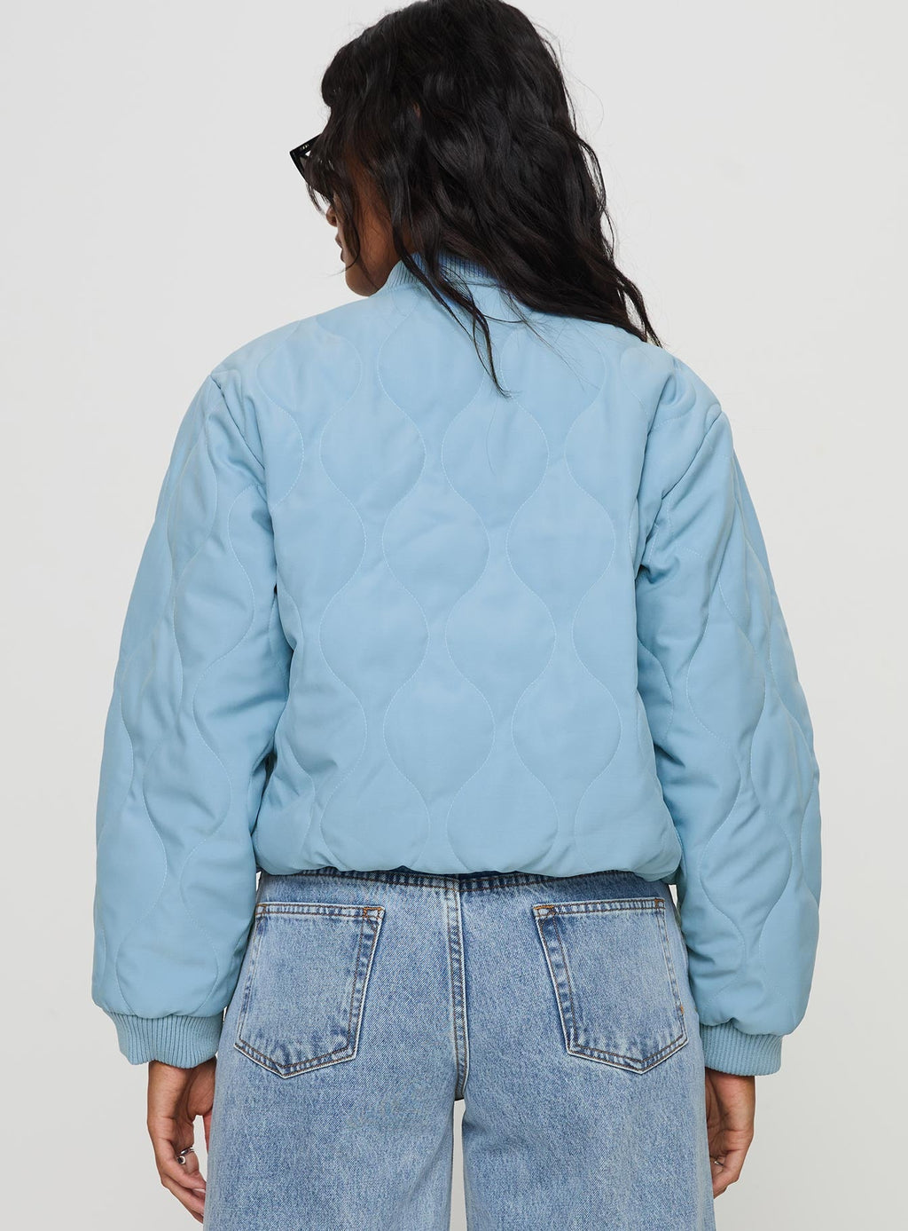Chaqueta acolchada Qwynne azul
