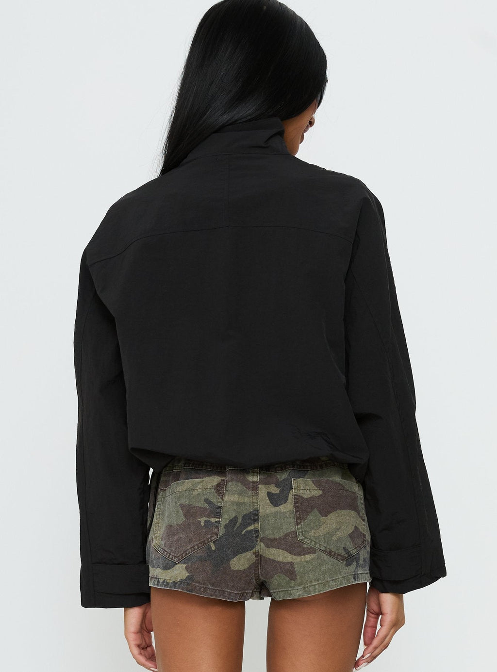Chaqueta cortavientos Shoreline negra