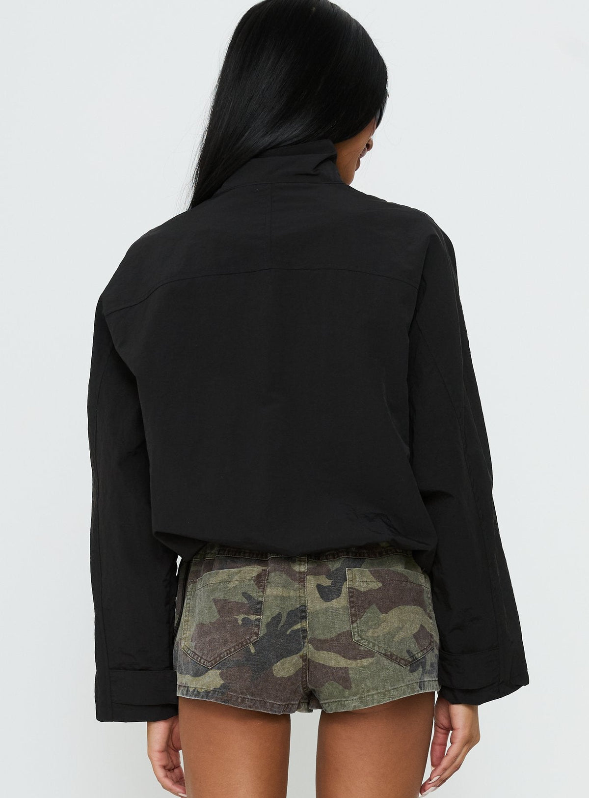 Chaqueta cortavientos Shoreline negra