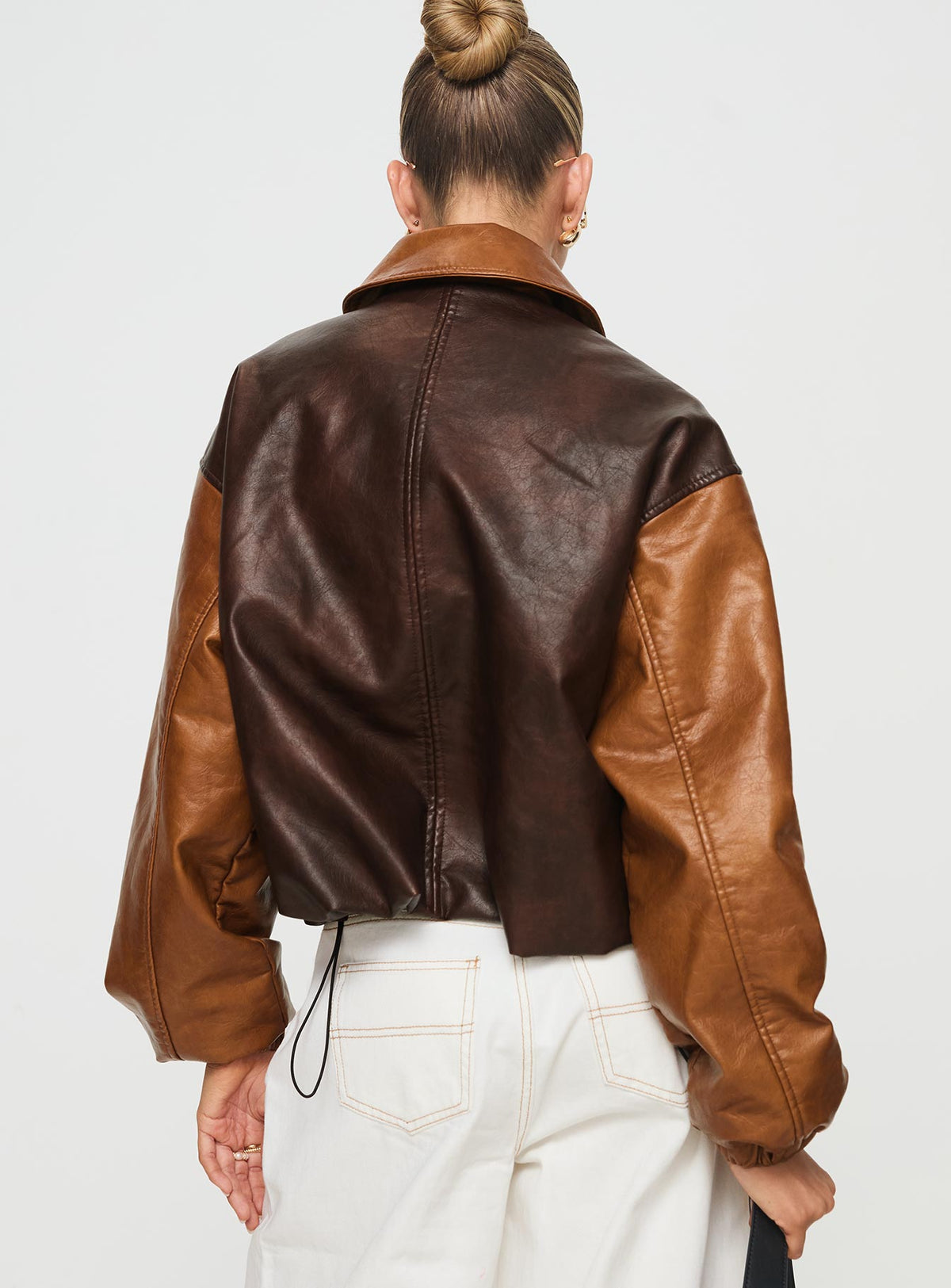 Chaqueta bomber Nirvana color chocolate
