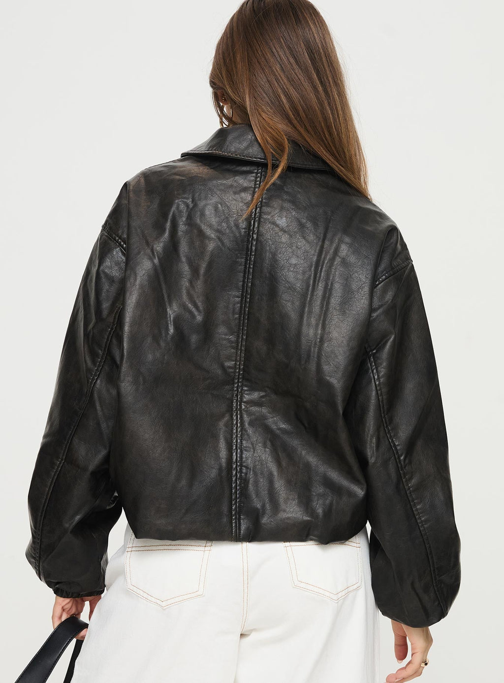 Chaqueta tipo bomber Nirvana color ónix