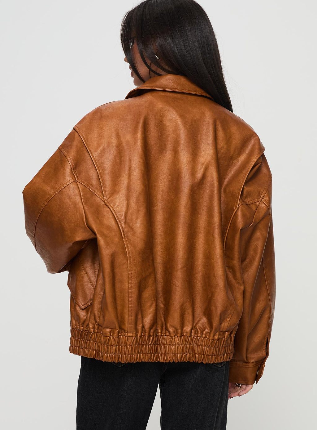 Chaqueta Bomber Kenny Color Canela