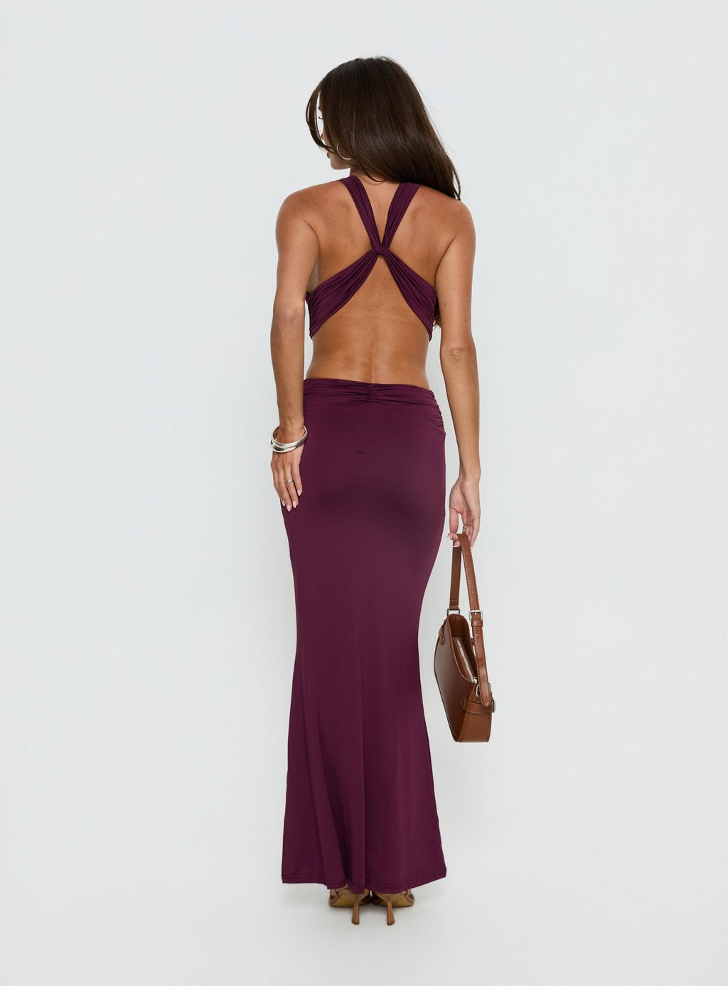 Vestido largo Bambia morado