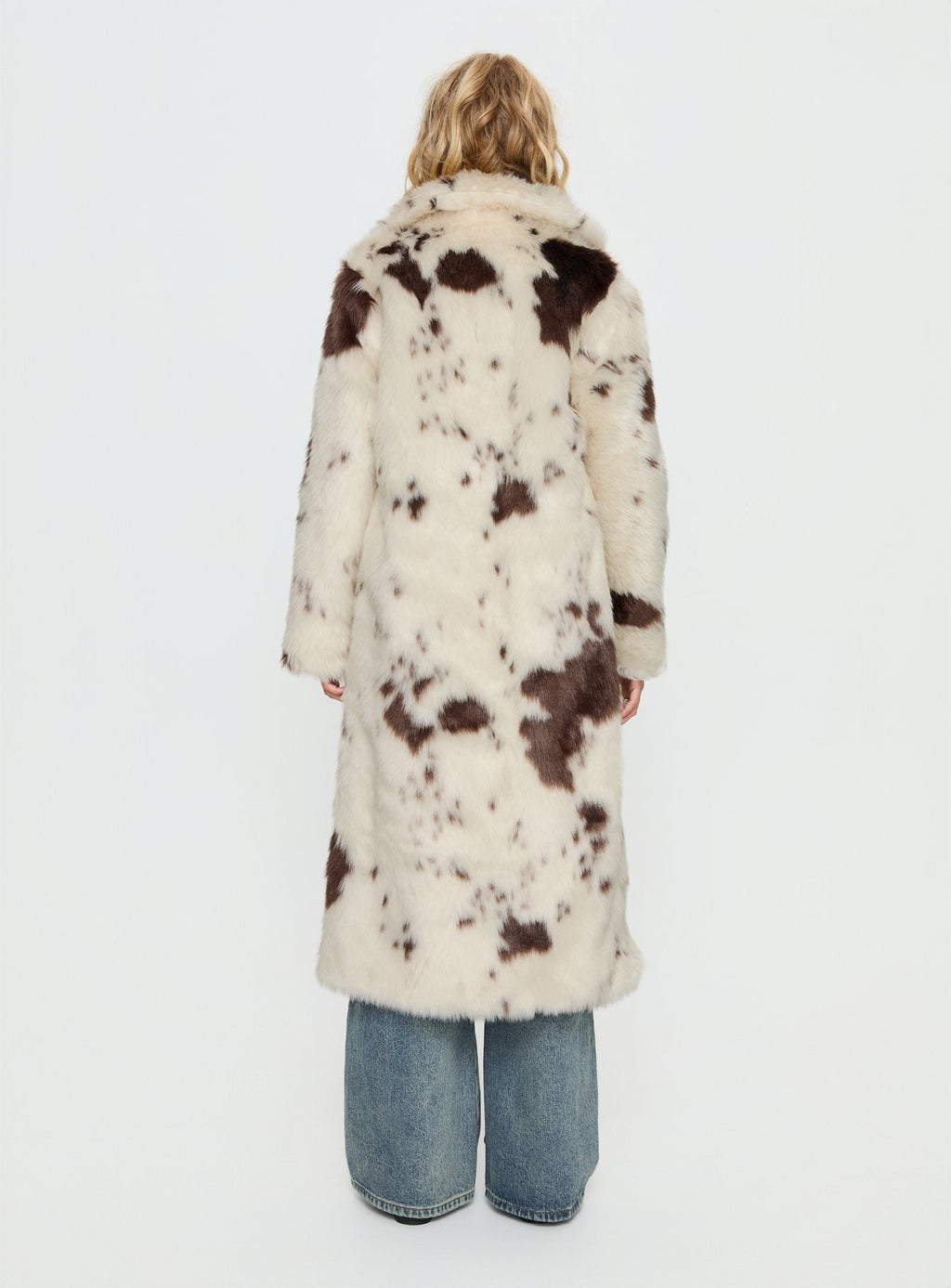Abrigo de piel sintética Winter Breeze multicolor