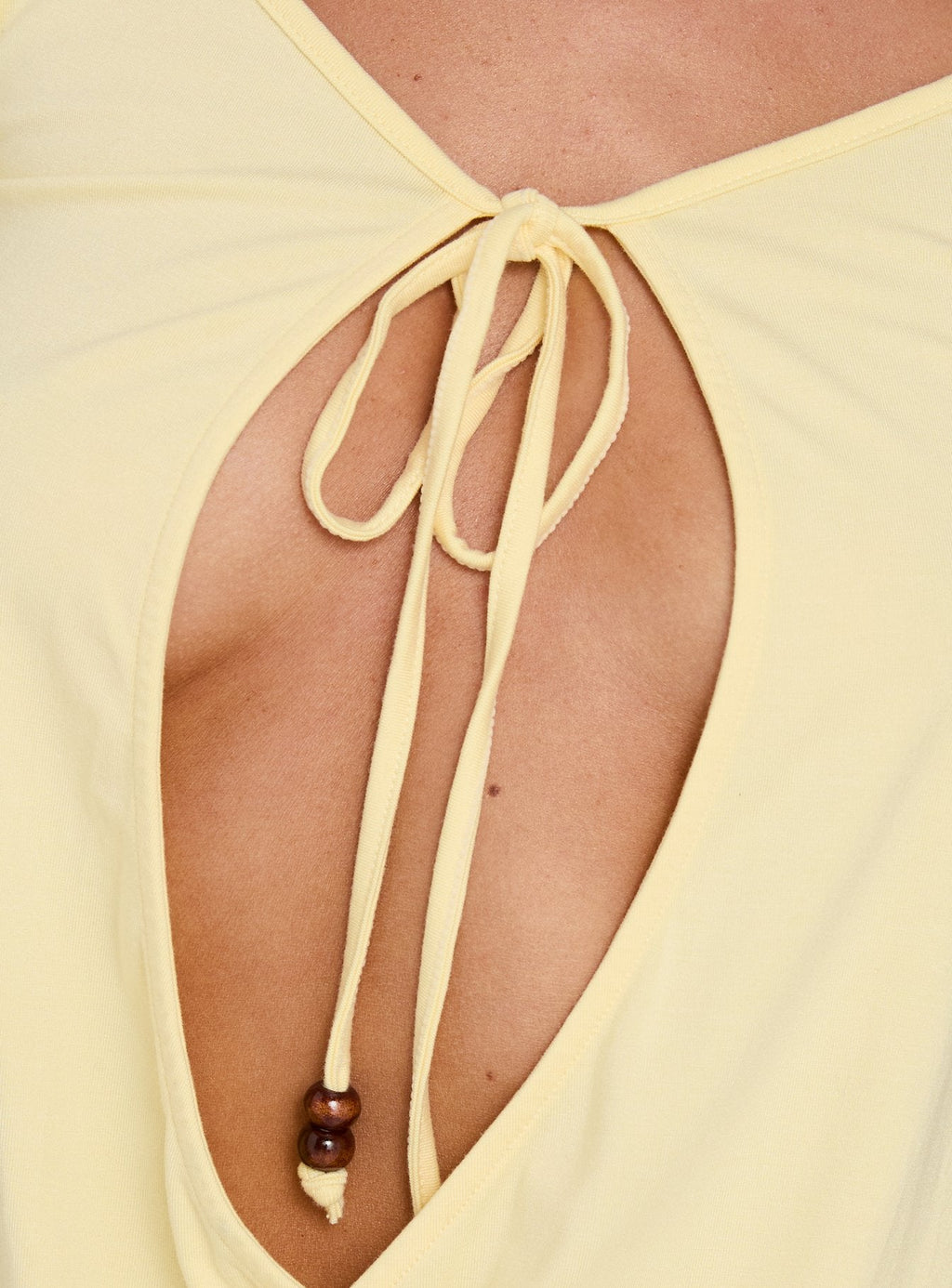 Vestido corto Papino limón