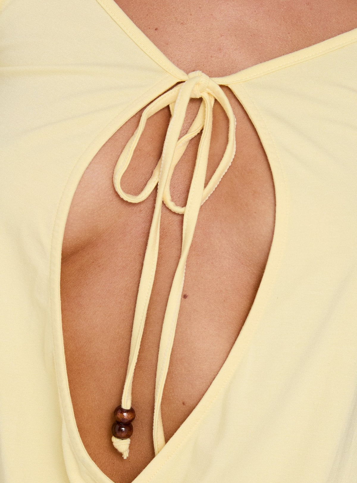 Vestido corto Papino limón
