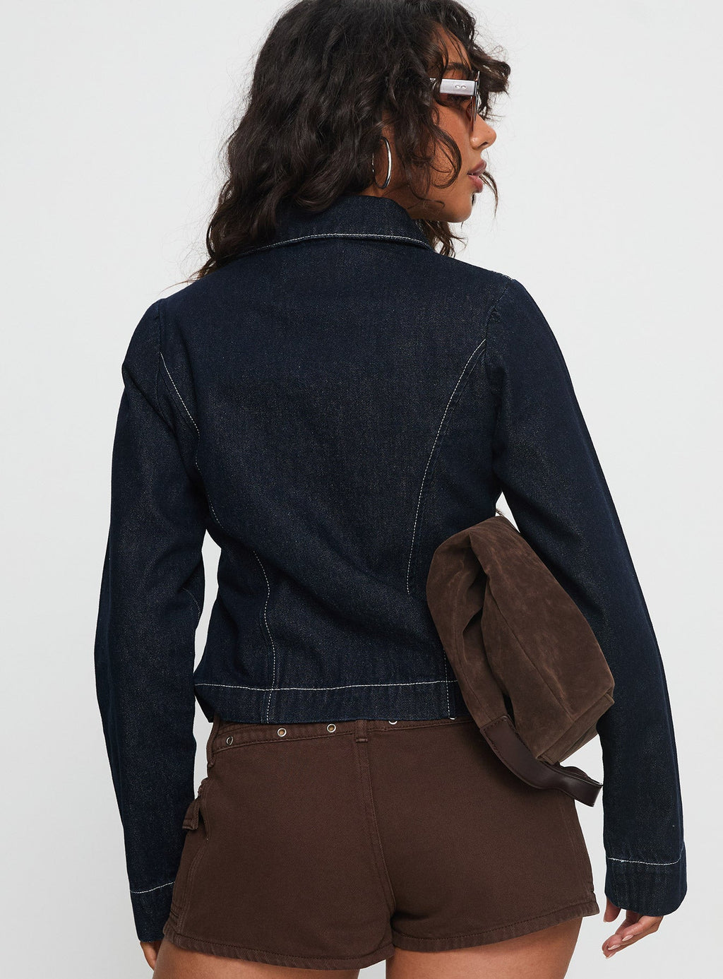 Chaqueta de mezclilla Yuritzi índigo