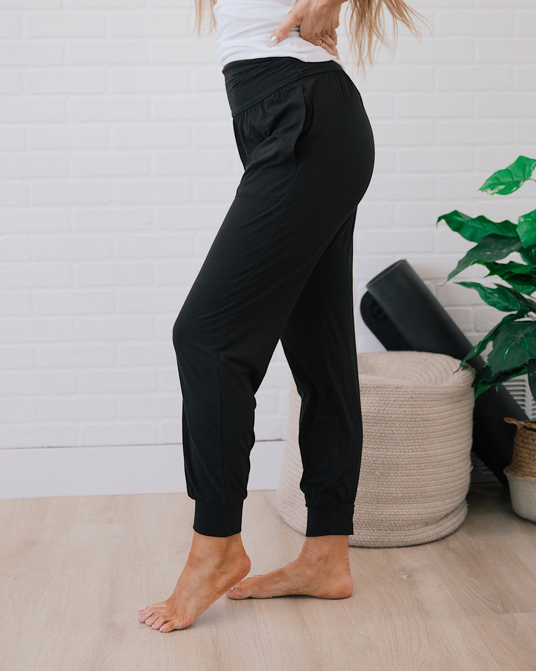 Pantalones de yoga - Negro