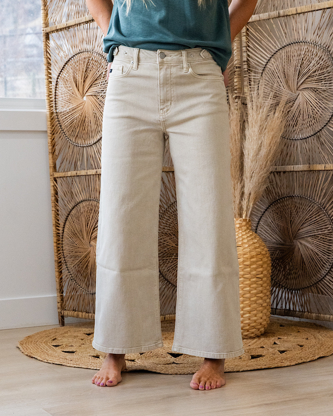 Jeans de pierna ancha KanCan Reese - Color topo